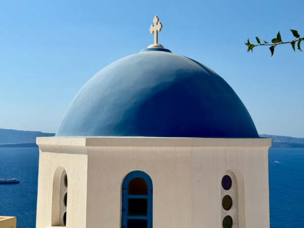 Santorin Dome Bleu Oia