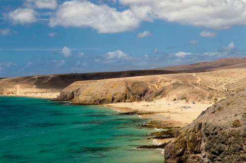 Lanzarote Ile Canaries volcan sable noir plage Papagayo sejour vacances organisées agence de voyages Cimes Evasion haute savoie groupes