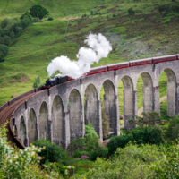 Le viaduc de Glenfinnan et la West Highland LineEcosse avec Cimes Evasion